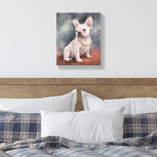 Love my dog canvas afdruk (Insitu (Slaapkamer))