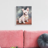 Love my dog canvas afdruk (Insitu (Woonkamer))