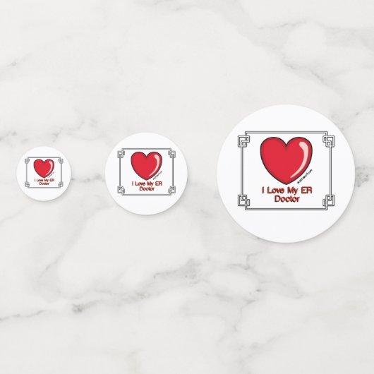Love My ER Doctor Confetti (Voorkanten)