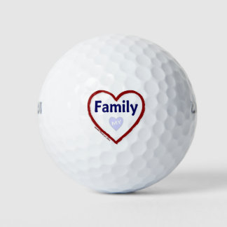 Love My Family Golfballen