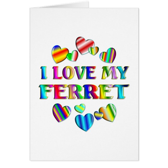Love My Ferret (Voorkant)