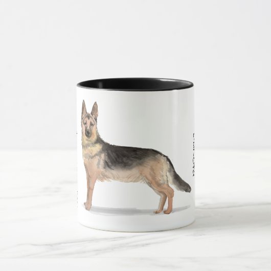 Love My German Shepherd Mok (Midden)