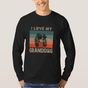 Love My Granddog Cavalier Oma Opa Hondeneigenaar T-shirt