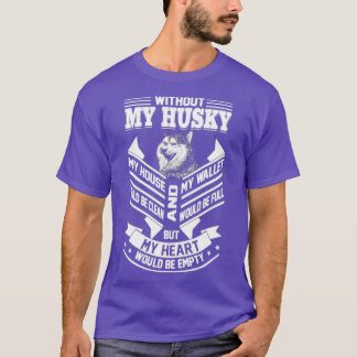 Love My Husky Geweldige Husky Dog T-shirt