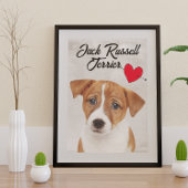Love My Jack Russell Terrier Perfect Poster