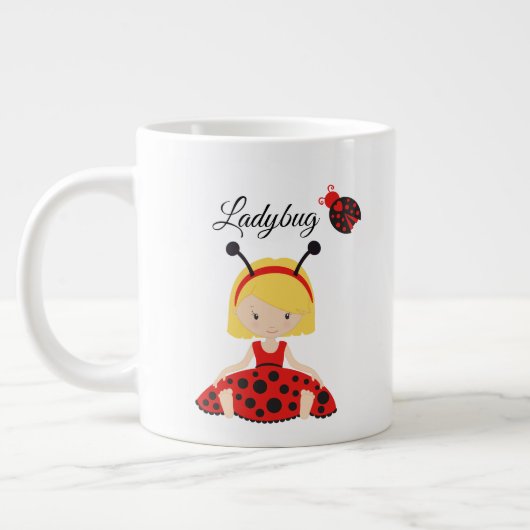 Love My Ladybug - Jumbo Mok (Links)