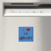 Love My Library - Verander van kleur Magneet (Insitu (Vaatwasser))