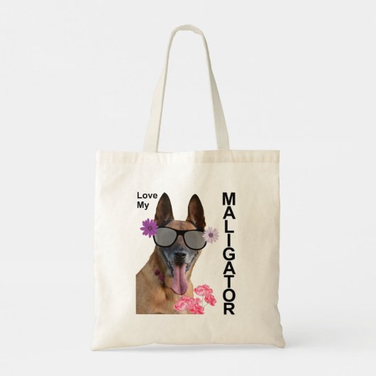 Love My Maligator Tote Bag (Achterkant)