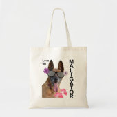 Love My Maligator Tote Bag (Voorkant)