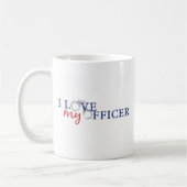 Love My Officer Koffiemok (Links)