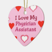 Love My Physician Assistant Keramisch Ornament (Links)