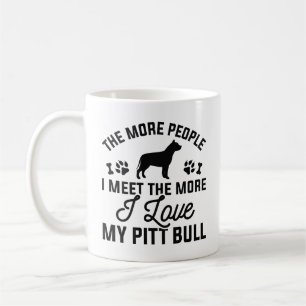 Love My Pitt Bull Koffiemok