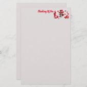 Love My Poodle Briefpapier (Voorkant / Achterkant)