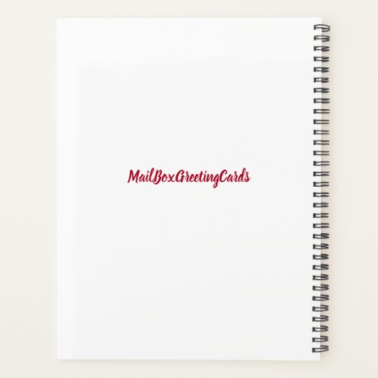 Love My Poodle Day Planner 2025 (Achterkant)