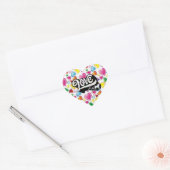 Love My Pug Hart Sticker (Envelop)