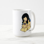 Love My Pugs Koffiemok (Voorkant rechts)