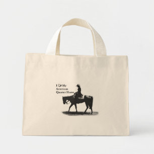 Love my Quarter Horse klein tas