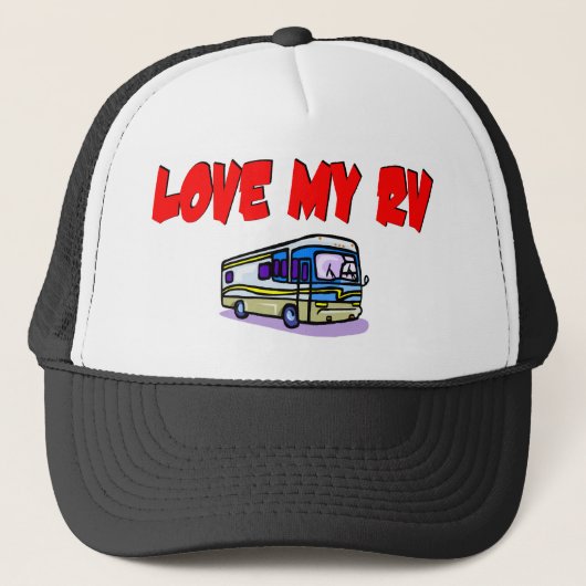 Love My RV Trucker Pet (Voorkant)