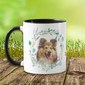 Love My Sheltie Wreath Coffee Mok