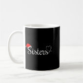 Love My Sister Cute Christmas Sisters  Koffiemok (Links)