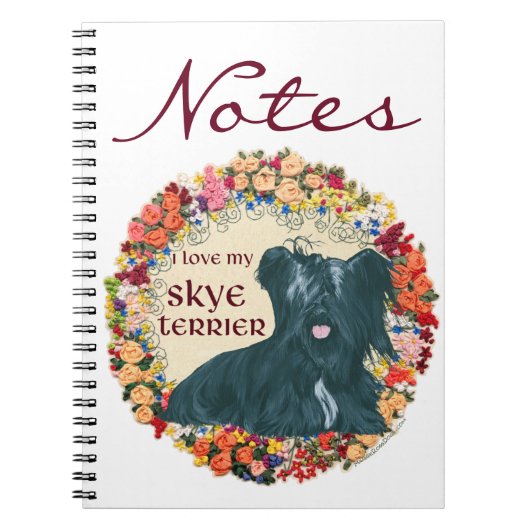 Love My Skye Terrier Notitieboek (Voorkant)
