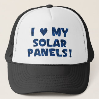 Love My Solar Panels Trucker Pet