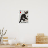 Love My Veterinarian Kat Poster (Keuken)