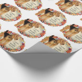 Love My Welsh Terrier Cadeaupapier (Hoek)