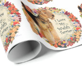 Love My Welsh Terrier Cadeaupapier (Rol Hoek)