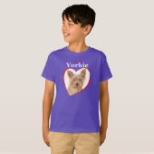 Love My Yorkie T-Shirt (Voorkant volledig)