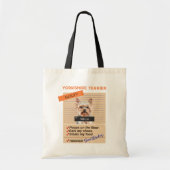 Love My Yorkshire Terrier Ondanks Bad Habits Dog Tote Bag (Voorkant)