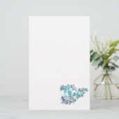 Love n Flowers Briefpapier (Staand voorkant)