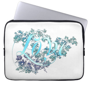 Love n Flowers Laptop Sleeve