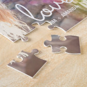 Love Names Verloving Foto Legpuzzel (Zijkant)