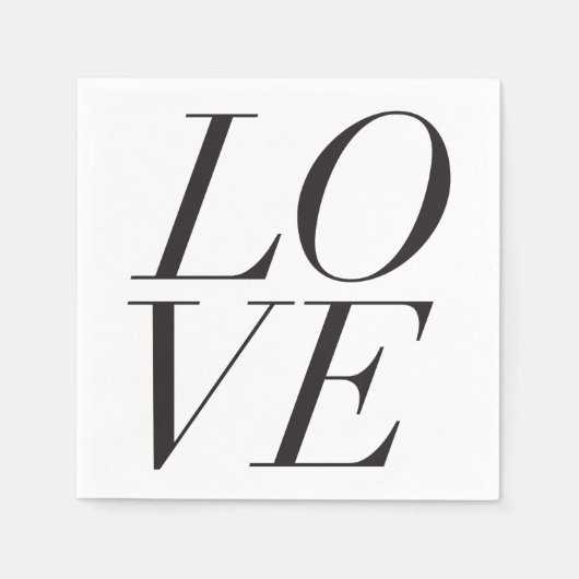 Love Napkins Servetten (Voorkant)