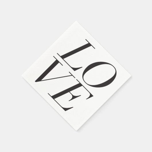 Love Napkins Servetten (Hoek)