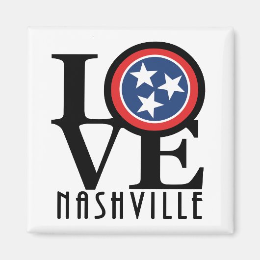 LOVE Nashville Magneet (Voorkant)