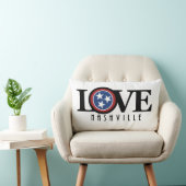 LOVE Nashville Tennessee Kussen (Stoel)