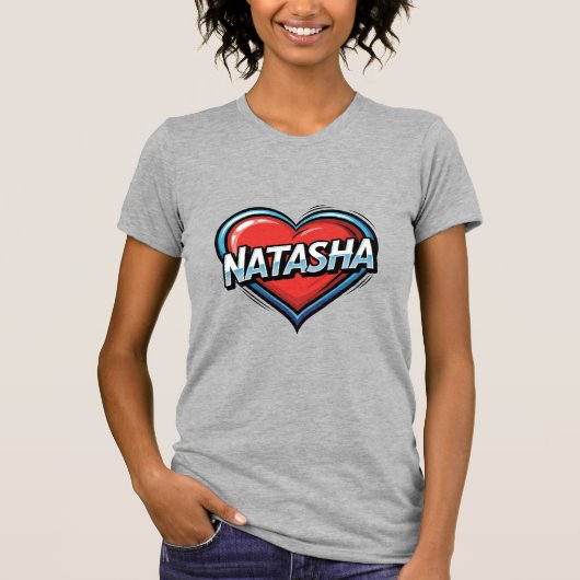 Love Natasha T-shirt (Voorkant)