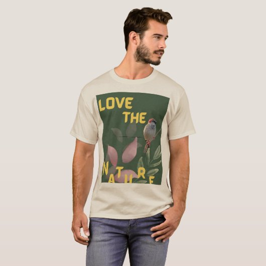 Love Nature T-shirt (Voorkant volledig)