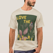 Love Nature T-shirt (Voorkant)