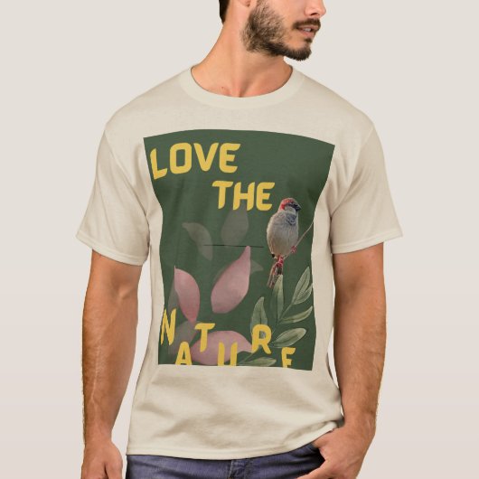 Love Nature T-shirt (Voorkant)