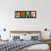 Love Natuur Elements Creative Mounted Canvas Print (Insitu (Slaapkamer))