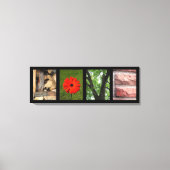 Love Natuur Elements Creative Mounted Canvas Print (Voorkant)