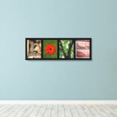 Love Natuur Elements Creative Mounted Canvas Print (Insitu (Houten vloer))