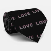 Love Necktie Stropdas (Opgerold)
