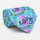 Love Necktie Stropdas (Opgerold)