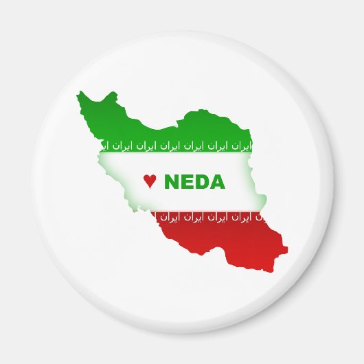 Love Neda Magneet (Voorkant)