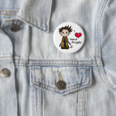 Love Nerd Angels Button (In situ)