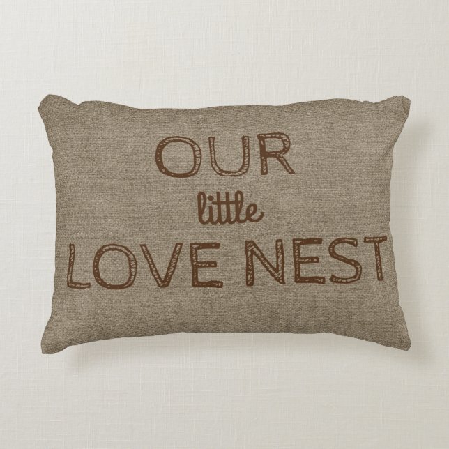 Love Nest Accent Kussen (Voorkant)